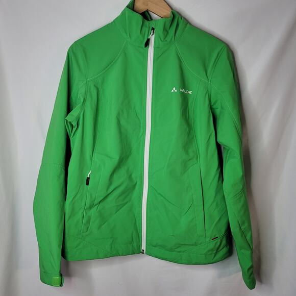 Vaude- Women's Green Hurricane Jacket III- size Large - Picture 2 of 8